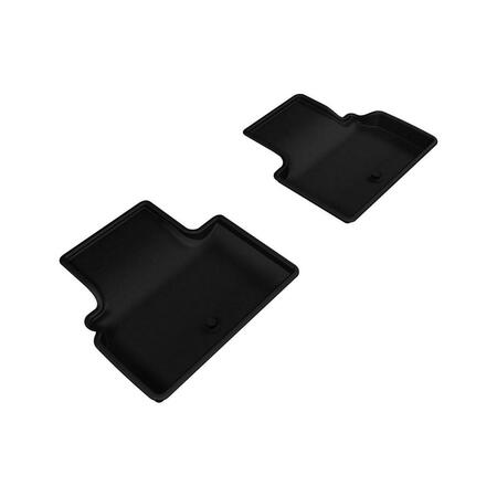 3D MAXPIDER Carbon Fiber Embossed Pattern Kagu Black 2nd Row for 2013-2017 Infiniti Q50 L1IN01721509
